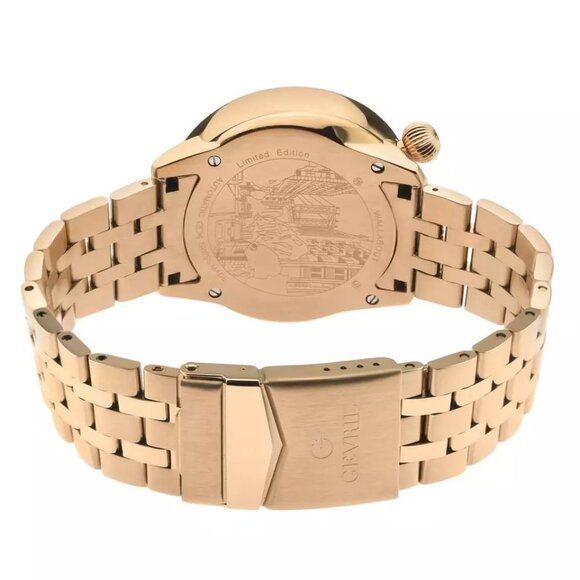 Gevril Men's Swiss Automatic Inner Rotating Bezel Solar Compass Watch 48564 NIB - Picture 3 of 10